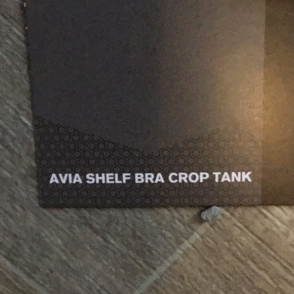 NWT Avia pink sports bra crop tank size Large - Picture 8 of 9